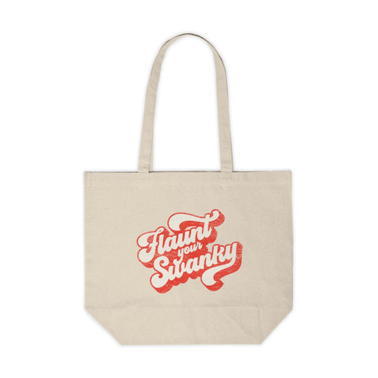 Canvas Shopping Tote