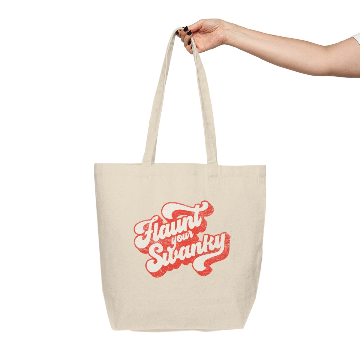 Canvas Shopping Tote